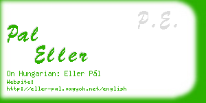 pal eller business card